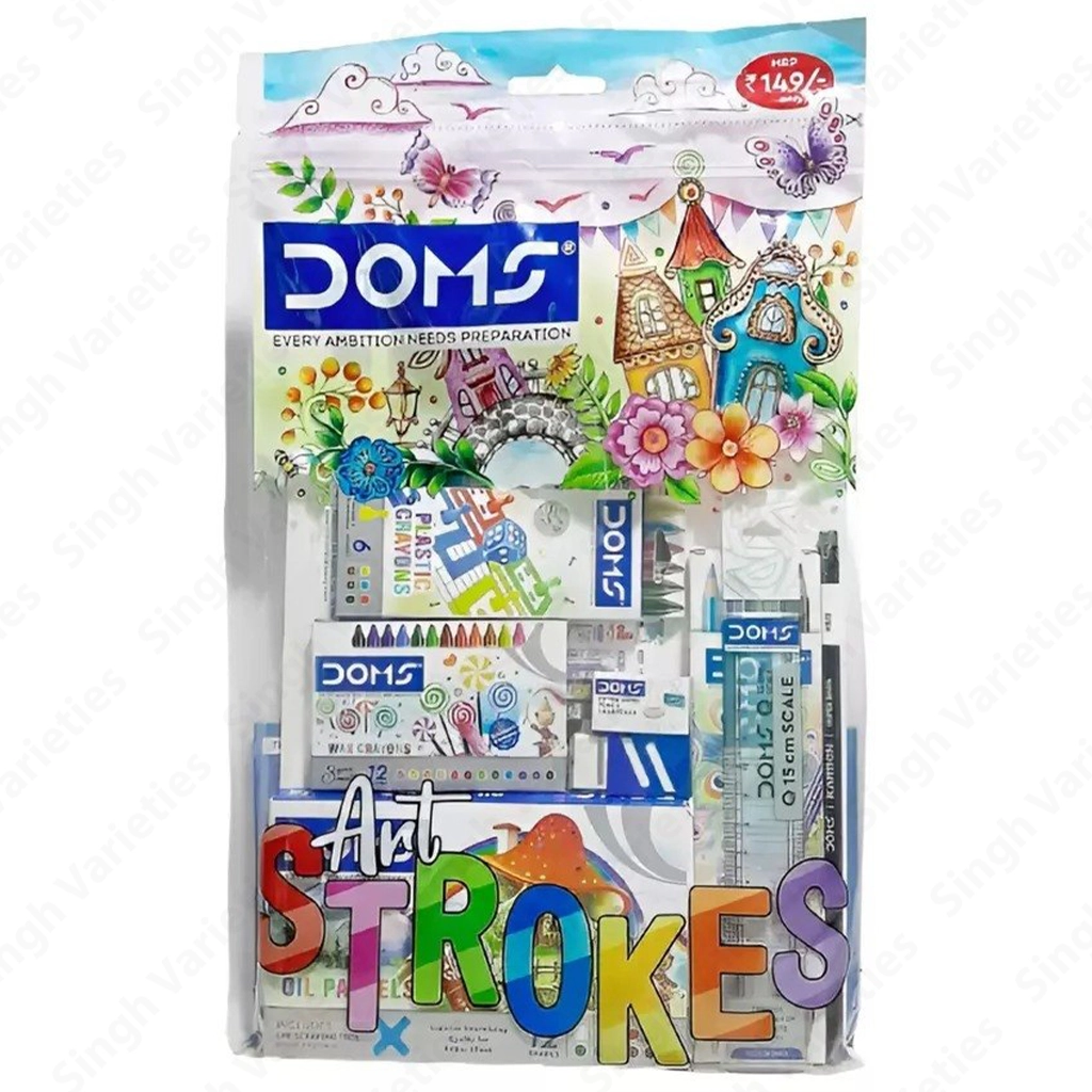 doms-stationery-kit-art-strokes-1.webp Doms Art Strokes Stationery Kit - Image 1