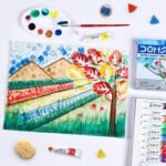 Doms Water Colour Tubes, 18 Shades with Brush - Image 3