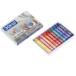 Doms Wax Crayons Small, 10 Shades