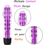 Classic Vibrator for Women, Crystal Barbed Design - Image 3