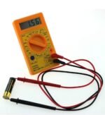 DT-830D LCD Digital Multimeter, Yellow - Image 4