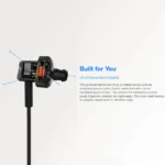Dual Driver Earphones with Mic, High Bass - Image 4