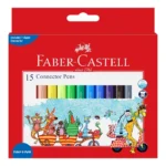 Faber Castell Connector Sketch Pens, 15 Shades