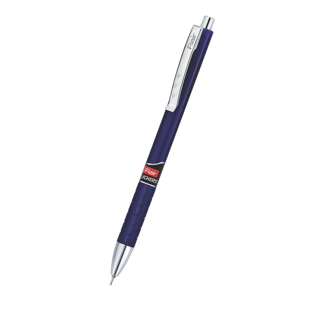 flair-ball-pen-clickers-blue.webp Flair Clickers Ball Pen - Image 1