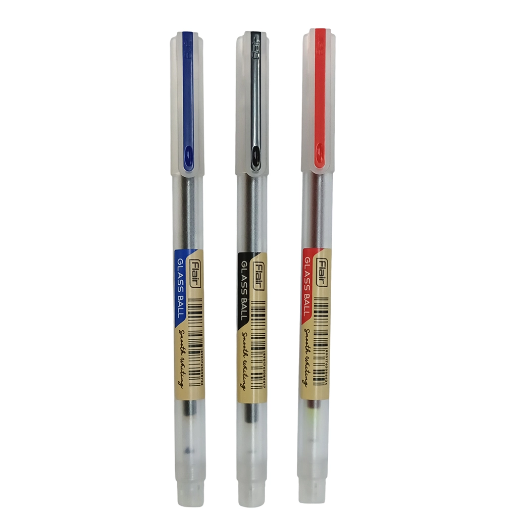 flair-ball-pen-glass-transparent-1.webp Flair Glass Transparent Ball Pen - Image 1