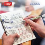 Flair Glass Transparent Ball Pen - Image 4