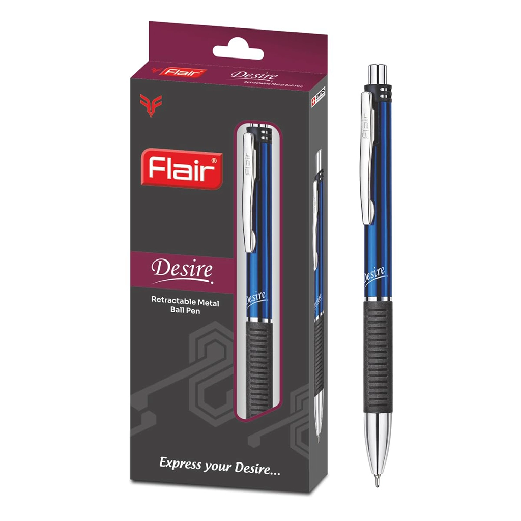 flair-desire-ball-pen-1.webp Flair Desire Ball Pen, Elegant Design - Image 1