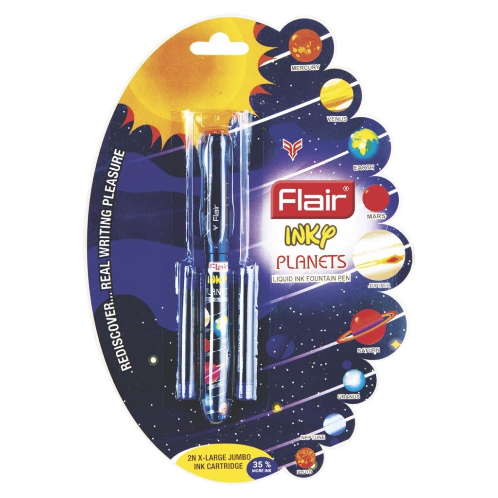 flair-fountain-pen-inky-planets-1-scaled-1.jpg Flair Fountain Pen, Inky Planets - Image 1