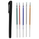 Glitter Gel Pen with 5 Pcs Refill Set