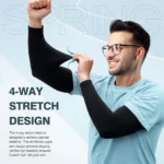 Hand Arm Sleeves for Bike Riding, UV Protection - Image 4