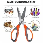 King Gary Stainless Steel All-Purpose Scissor - Image 3