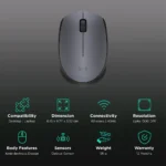 Logitech M170 Wireless Optical Mouse - Image 5