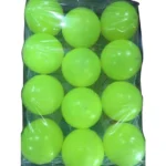 Madhav Plastic Cricket Ball, Parrot Green - Image 2