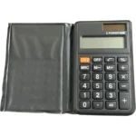 Mini Pocket Calculator, 8 Digits, Flip Cover