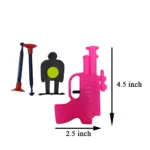 Mini Spring Gun Toy for Kids, 4.5 Inch - Image 2
