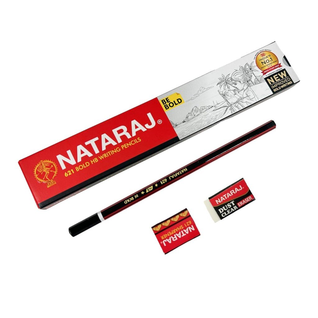 nataraj-pencil-621-bold-hb-writing-pencils-1-scaled-1.jpg Nataraj 621 Bold HB Writing Pencils - Image 1
