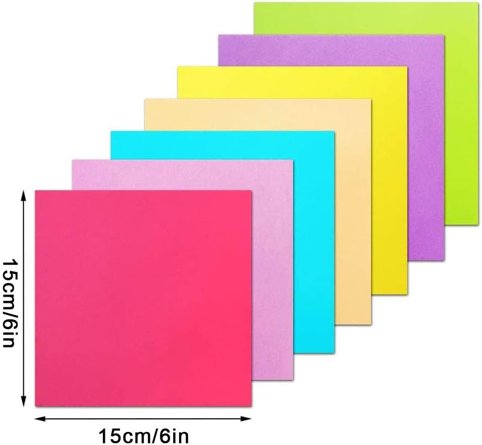 origami-craft-paper-double-sided-2.jpg Origami Craft Paper, Double Sided, 20 Sheets - Image 1