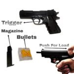 P689 Small Air Bullet Gun Toy - Image 2