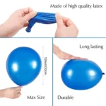 12 Inch Latex Party Balloons, Pack of 25 - Image 3