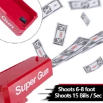 Adults Cash Cannon Money Gun, 100 Fake Dollars - Image 4