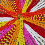 Artificial Marigold Flowers, Genda Phool Mala - Image 4