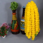 Artificial Marigold Flowers, Genda Phool Mala - Image 7