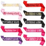 Birthday Girl Satin Sash, Celebrate in Style