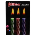 Bittoo Ripples Cake Candle, Pack of 15
