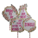 Bride to Be Party Props Set, 12 Pcs - Image 3