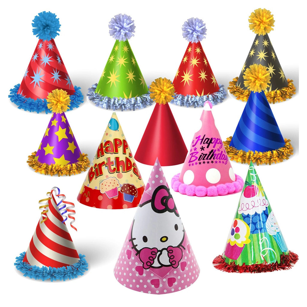 party-decoration-happy-birthday-cap-1.webp Happy Birthday Cap, Fun Festive Party Hat - Image 1