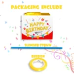 Happy Birthday Foil Banner, Vibrant Décor - Image 6