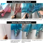 Heart Shape Foil Balloon, Multicolor - Image 3