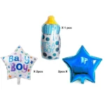 It's a Girl / It's a Boy Foil Balloons Set, 5 Pcs - Image 2