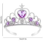 Plastic Frozen Elsa Crown Headband Tiara - Image 2