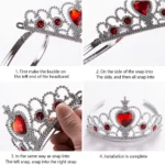 Plastic Frozen Elsa Crown Headband Tiara - Image 4