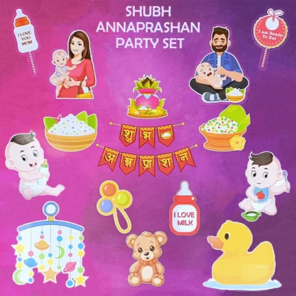Shubh Annaprashan Party Decoration Set
