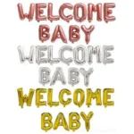 Welcome Baby Foil Balloon, Bundle of Joy