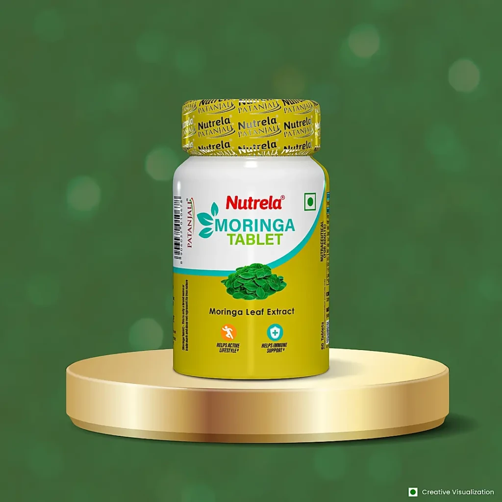 patanjali-nutrela-moringa-60-tablets-1-scaled-1.webp Patanjali Nutrela Moringa, 60 Tablets - Image 1