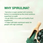 Patanjali Nutrela Natural Spirulina, 60 Tabs - Image 2