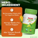Patanjali Nutrela Vitamin B12, 30 Capsules - Image 4