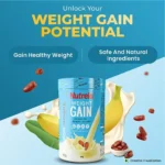Patanjali Nutrela Weight Gain, Banana, 500g - Image 5