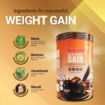 Patanjali Nutrela Weight Gain, Chocolate, 500g - Image 5