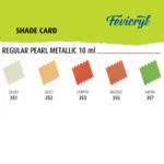 Pidilite Fevicryl Pearl Metallic Colours 10ml - Image 2