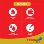 Pidilite Fevikwik Gel, Instant Bonding 1g - Image 2