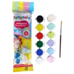 Pidilite Rangeela Tempera Colours Unicorn, 12 Shades