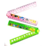 Plastic Folding Ruler Scale, 30cm Geometry