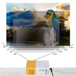 Portable Mini LED Projector, HD 3500 Lumens - Image 2