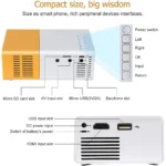 Portable Mini LED Projector, HD 3500 Lumens - Image 4