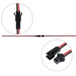 2-Pin JST SM Male Female Connector with Wires - Image 2