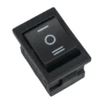 6A 250V DPDT Rocker Switch, 3 Pin Lock